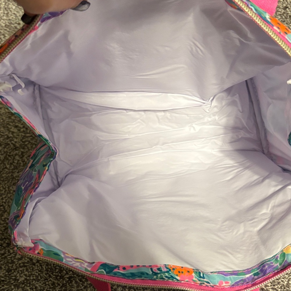 Lilly Pulitzer Vibrant Floral Lunch Cooler Bag - Picture 3 of 3